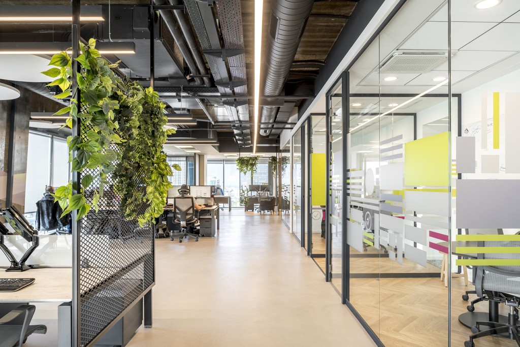 עיצוב משרד הייטק